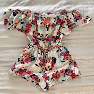 Flirty romper for day or night—designer YUMI KIM